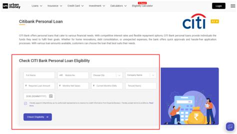 CITI Personal Loan Calculator [Instantly Check Loan Cost].
